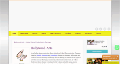 Desktop Screenshot of bollywood-arts.com